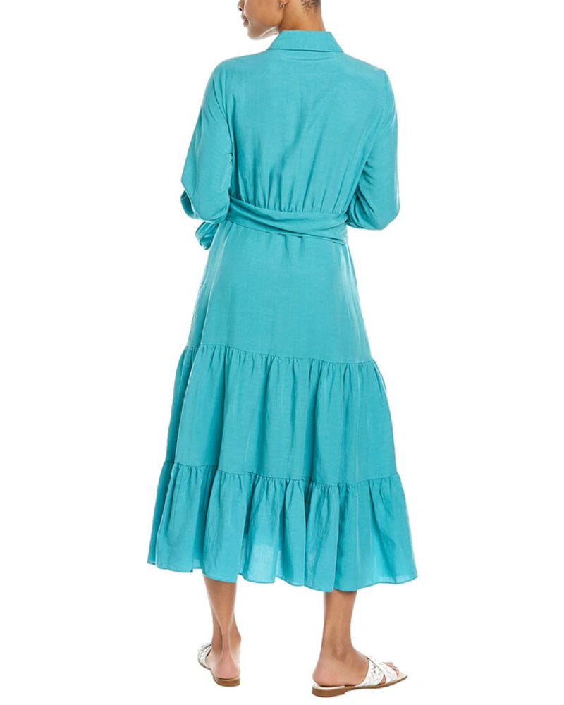 KOBI HALPERIN Lidia Long Sleeve Shirtdress