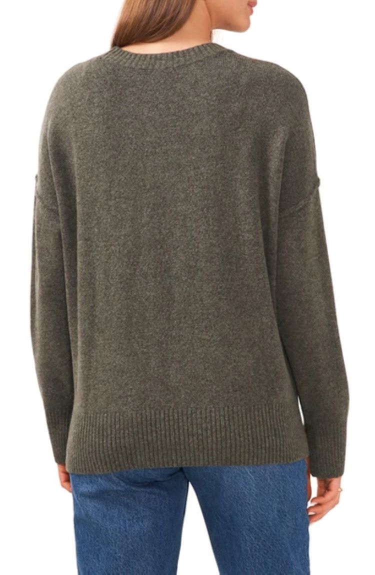 Vince Camuto Gradation Crewneck Sweater