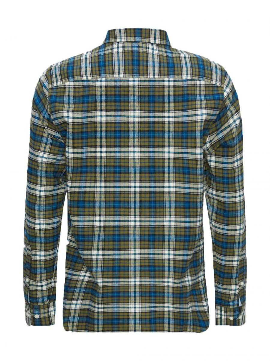 Tommy Hilfiger MEN Regular-Fit Brushed Plaid Shirt