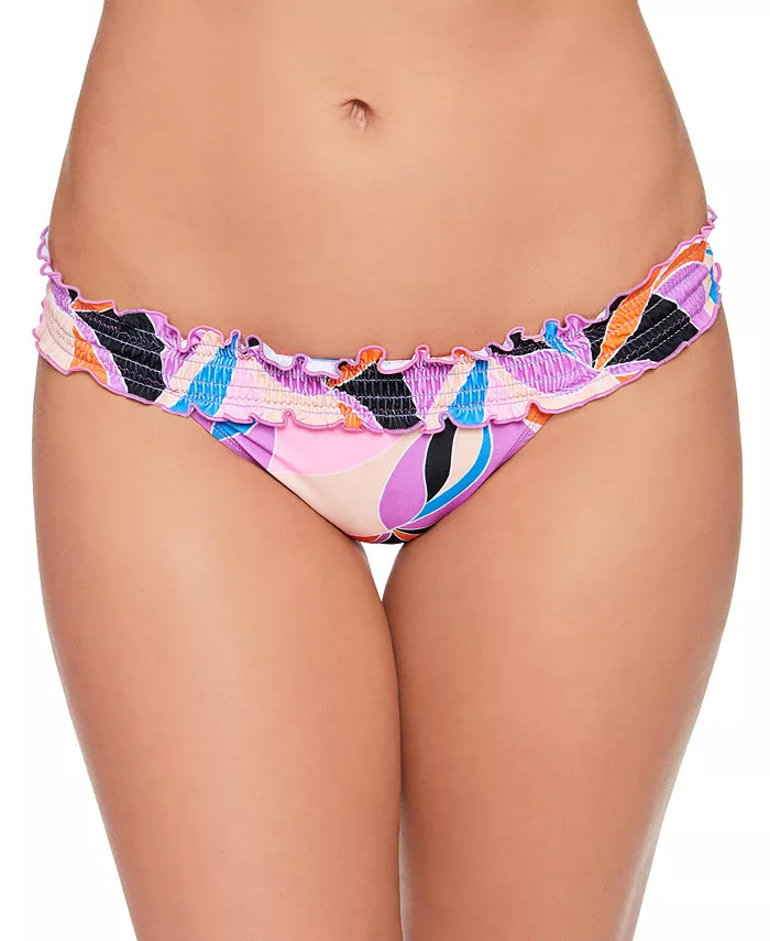 Salt + Cove Juniors' Kaleidescope Smocked Bikini Bottoms