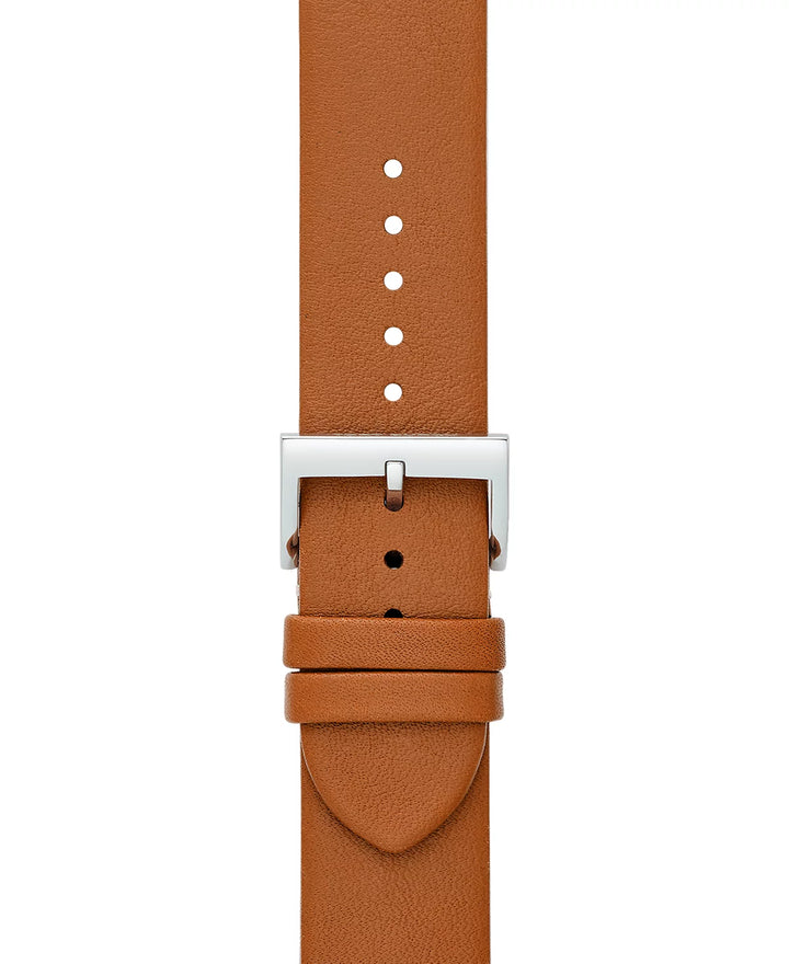 Tory Burch Women's McGraw Luggage Band For Apple Watch® Leather Strap 38mm/40mm