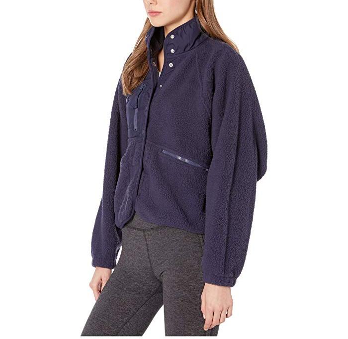 Free People Hit The Slopes Fleece Jacket