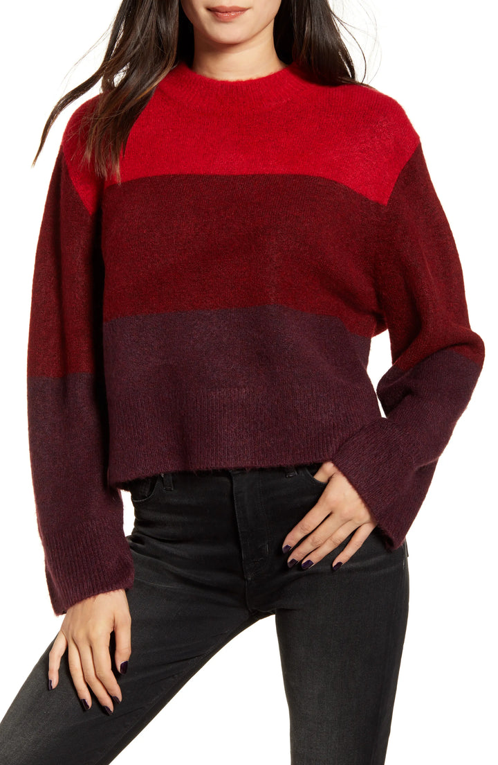 Rebecca Minkoff Miller Love Color-Blocked Sweater