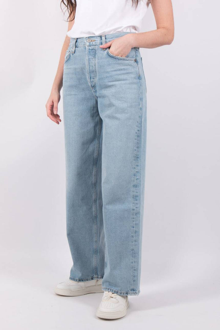 Agolde Low Rise Baggy Jeans