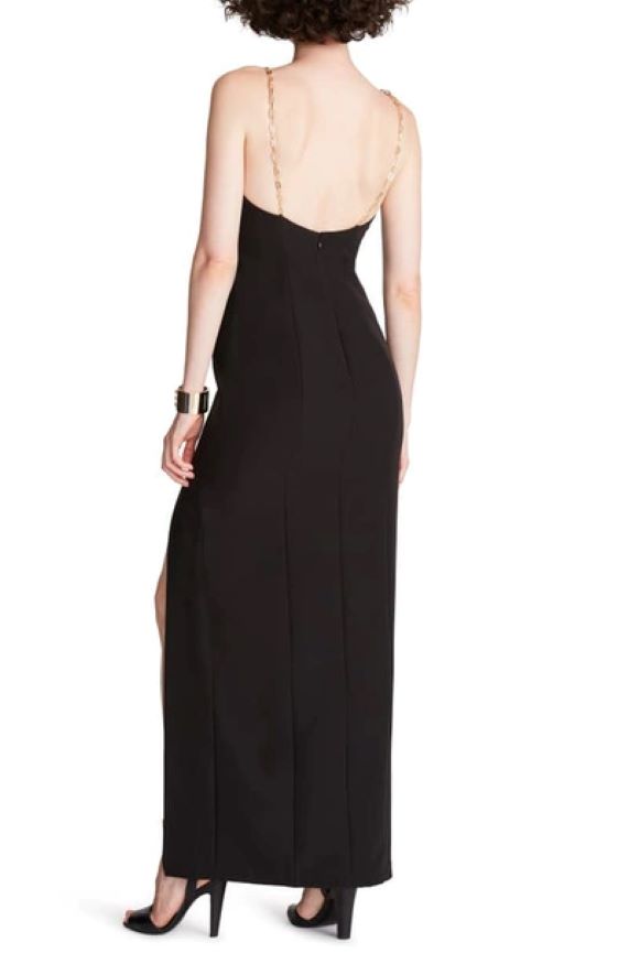 HALSTON Alli Front Slit Gown