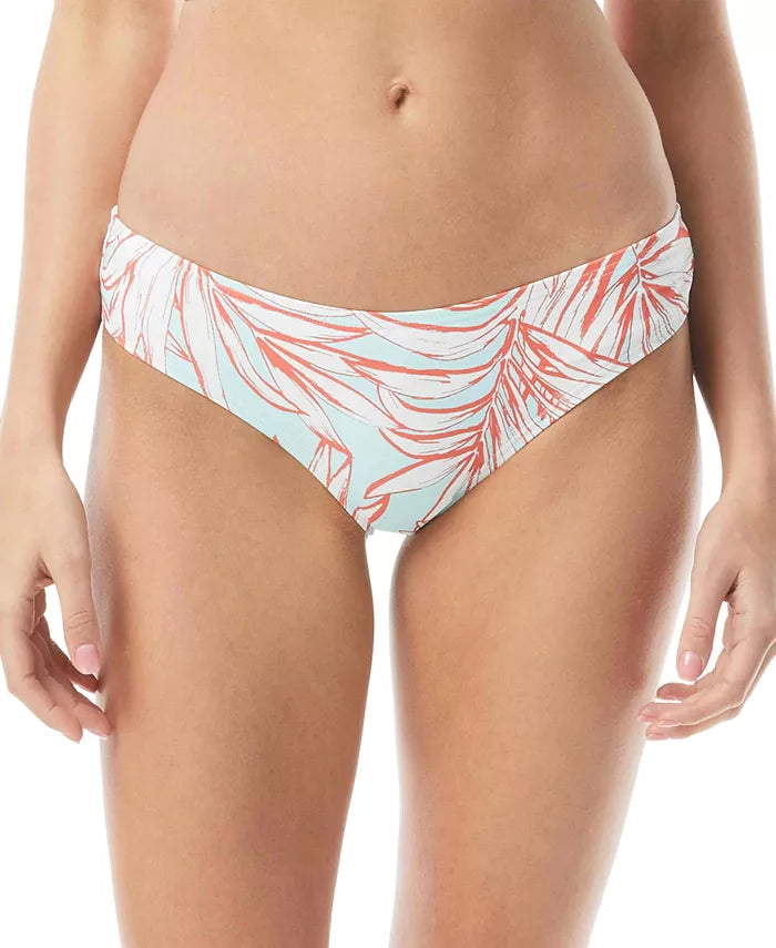 Vince Camuto Shirred Printed Bikini Bottom