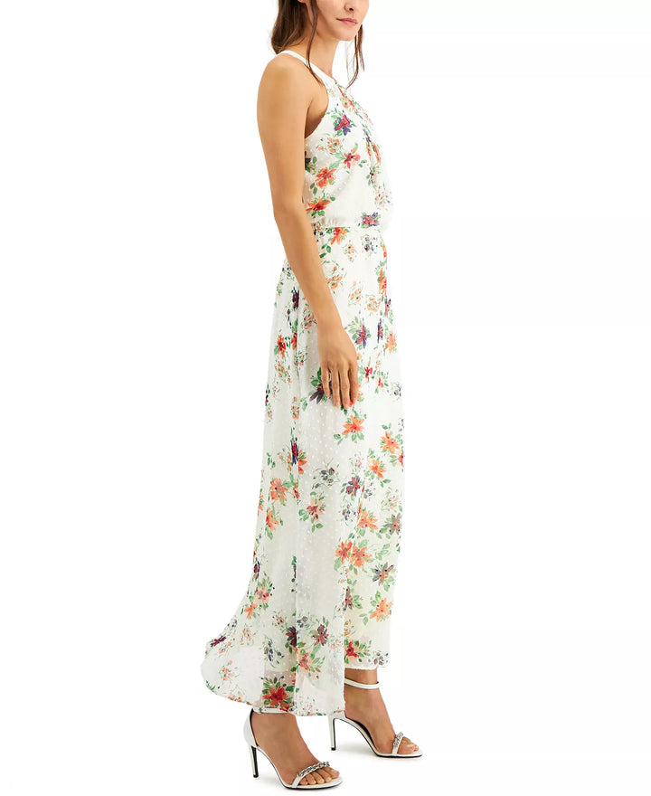 Signature by Robbie Bee Petite Chiffon Maxi Dress