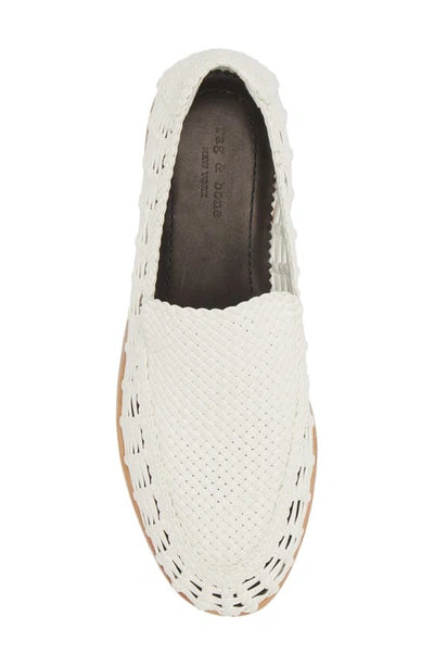 Rag and Bone Women's Sid Woven Loafers