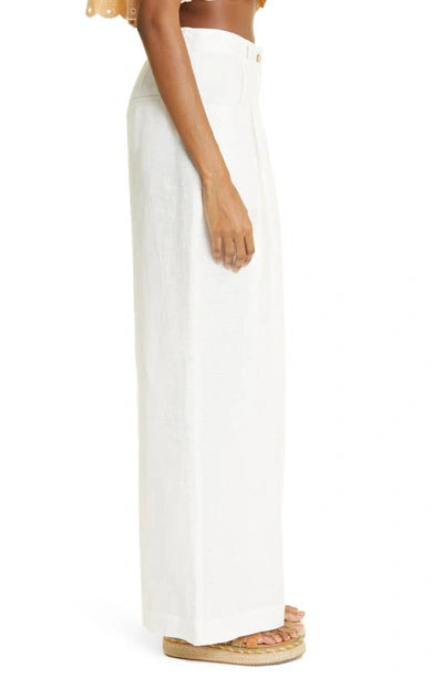 FARM Rio High Waist Wide Leg Linen Pants