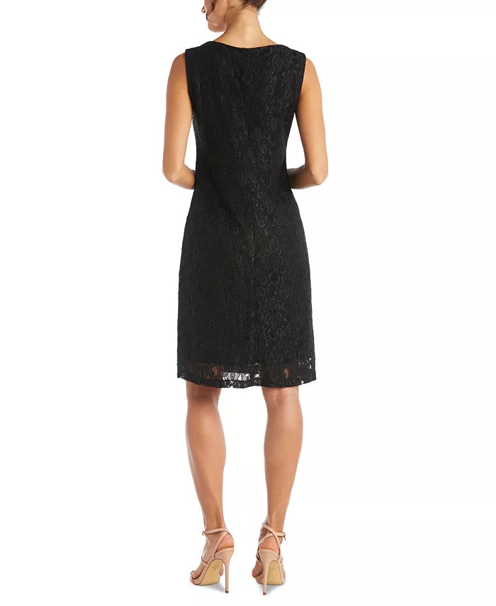 R & M Richards Embellished Lace Sheath Dress & Jacket