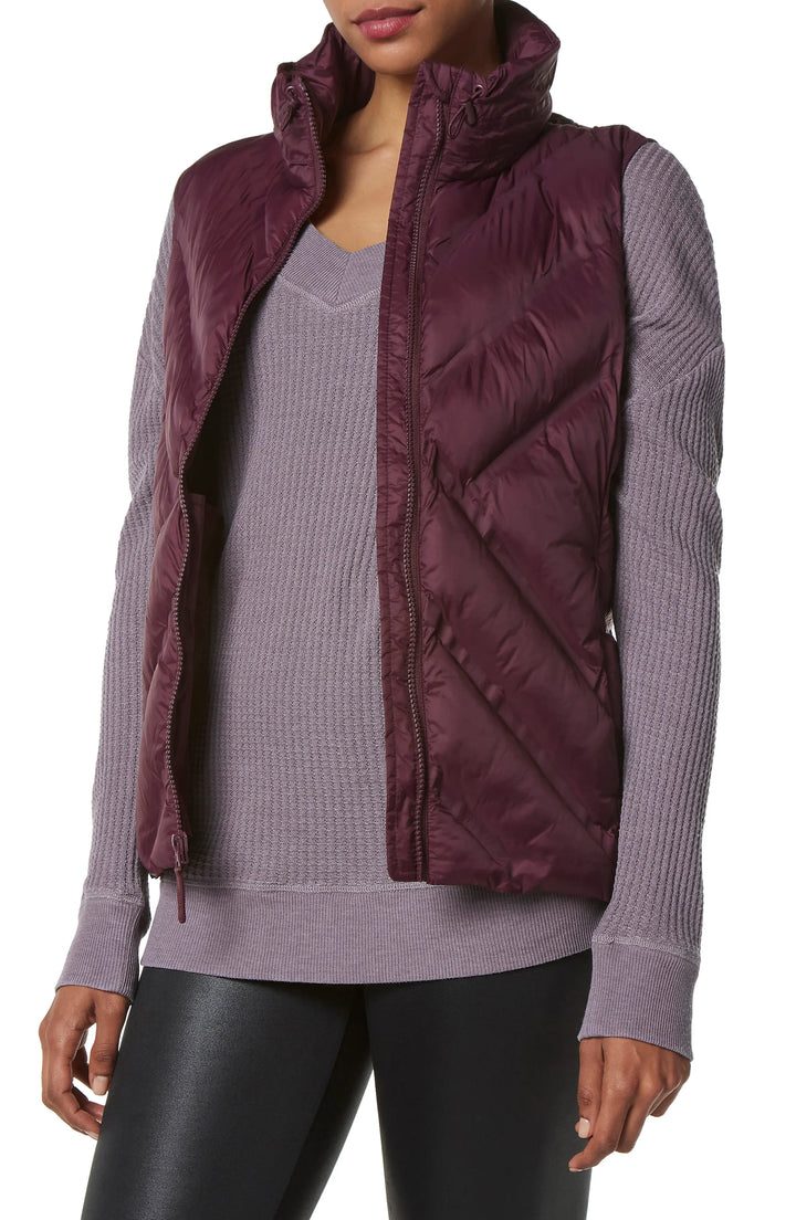 Marc New York Chevron Puffer Vest
