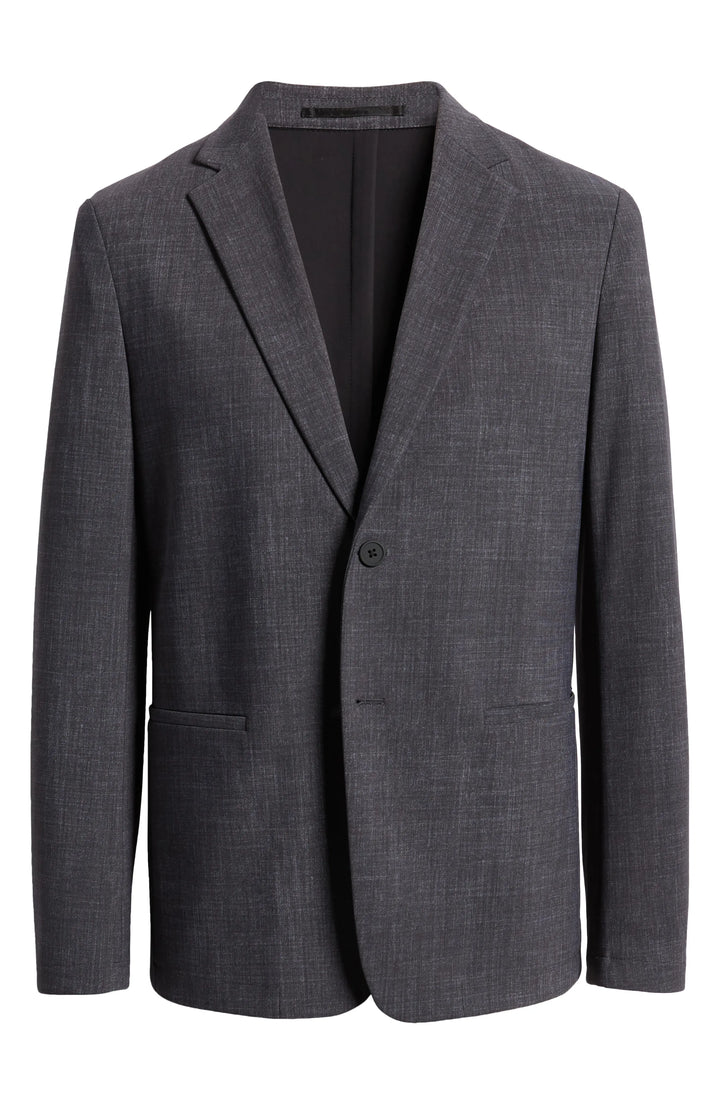 Theory MEN Clinton Precision Ponte Melange Print Blazer