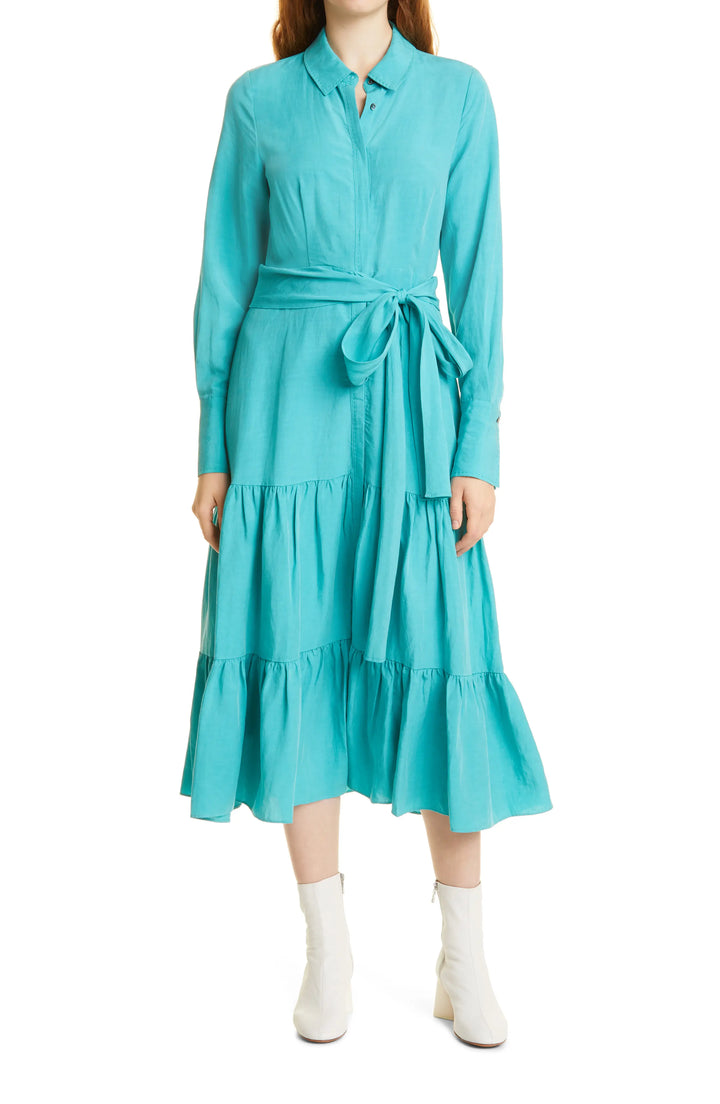 KOBI HALPERIN Lidia Long Sleeve Shirtdress