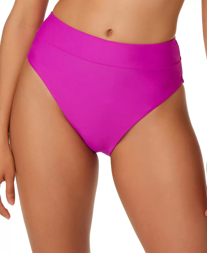 Bar III High-Rise High-Leg Bikini Briefs