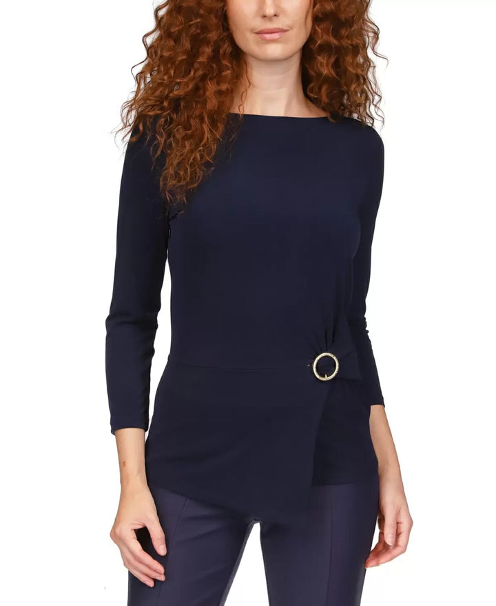 Michael Michael Kors Twist-Front Hardware Top