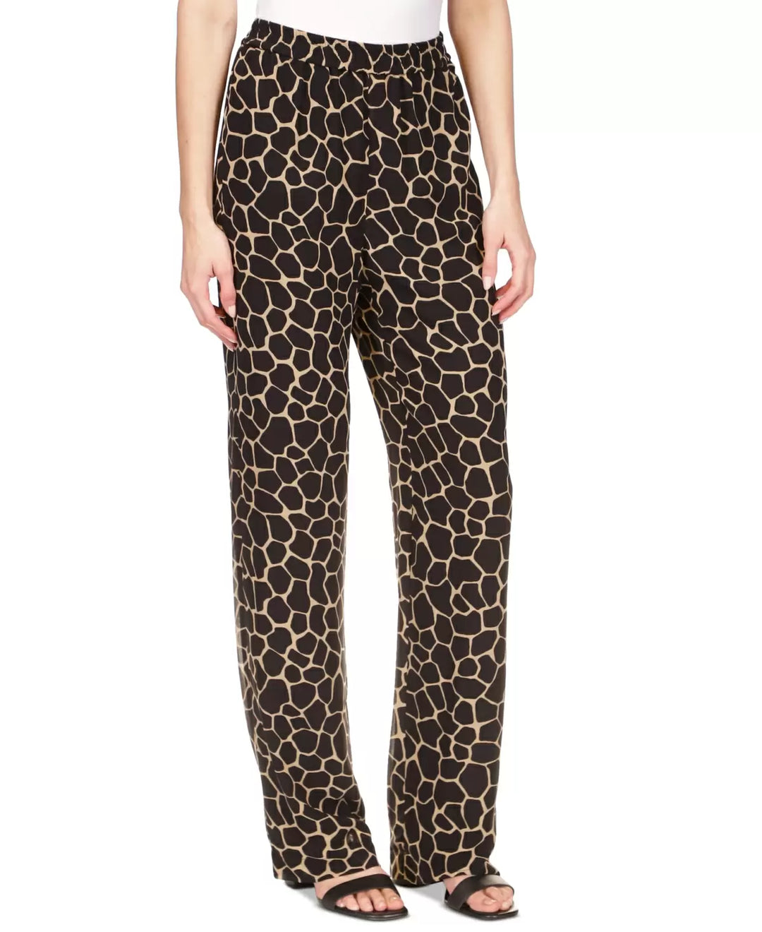 MICHAEL MICHAEL KORS Giraffe Tie Pull-On Pants