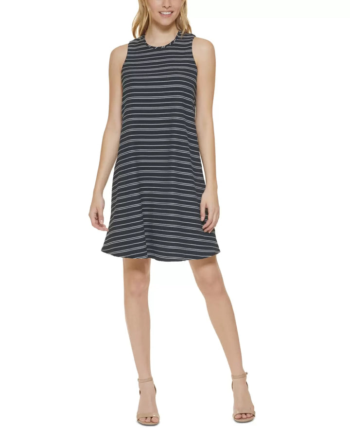 Tommy Hilfiger Striped A-Line Dress