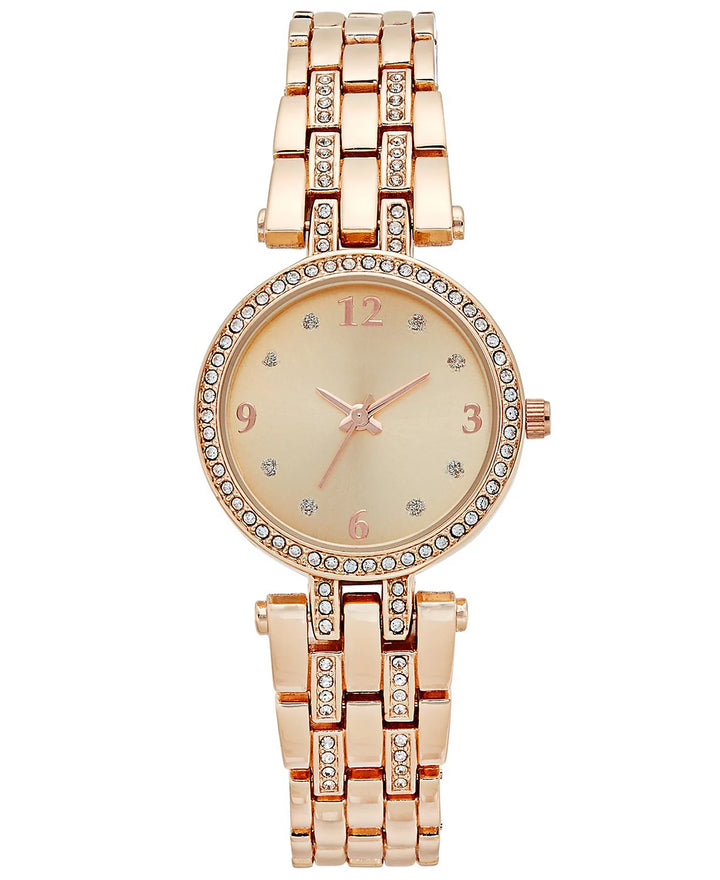 Charter Club Women's Pavé Bracelet Watch
