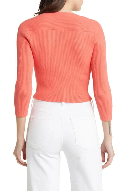 rag & bone Asher Vee Cropped Cardigan