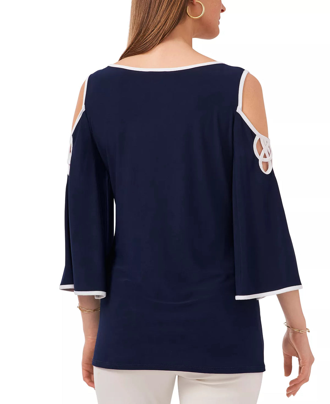 Vince Camuto Cold-Shoulder Top