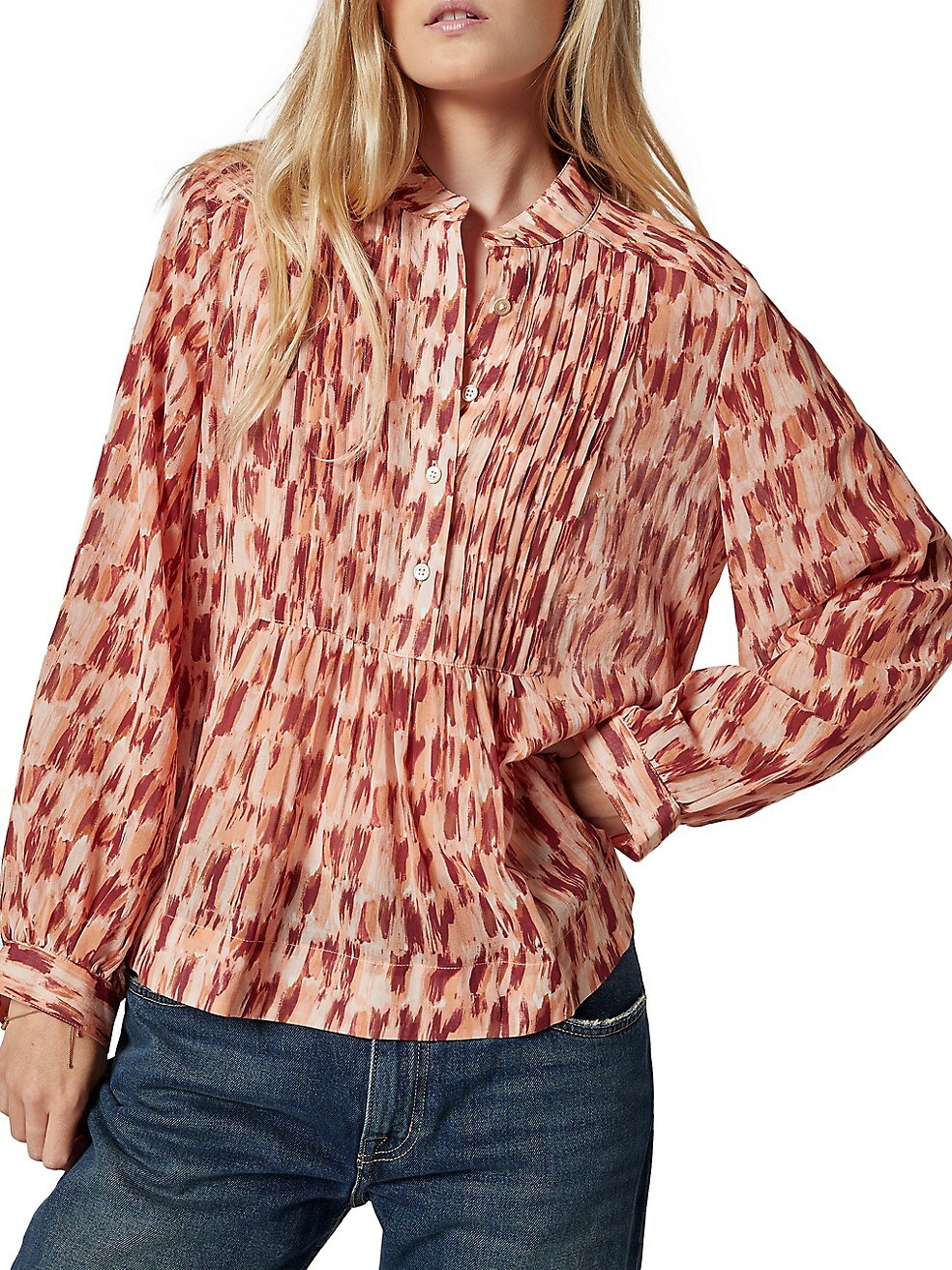 Joie Webb Printed Blouse