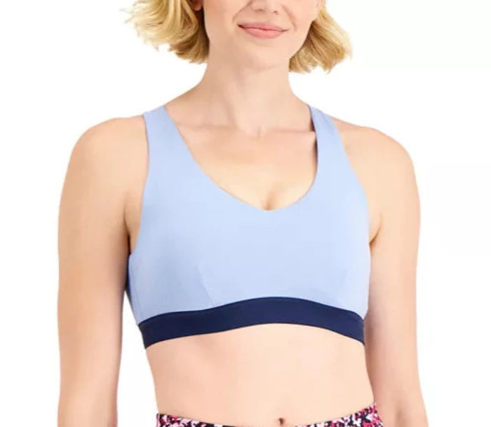 ID Ideology Colorblocked Low-Impact Sports Bra