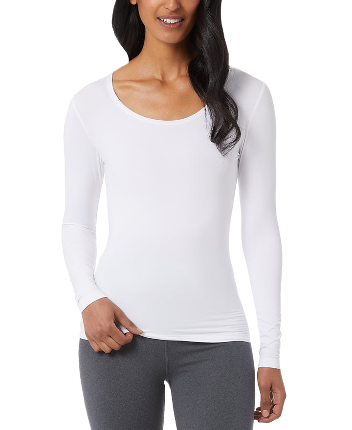 32 Degrees Cozy Heat Scoop-Neck Top