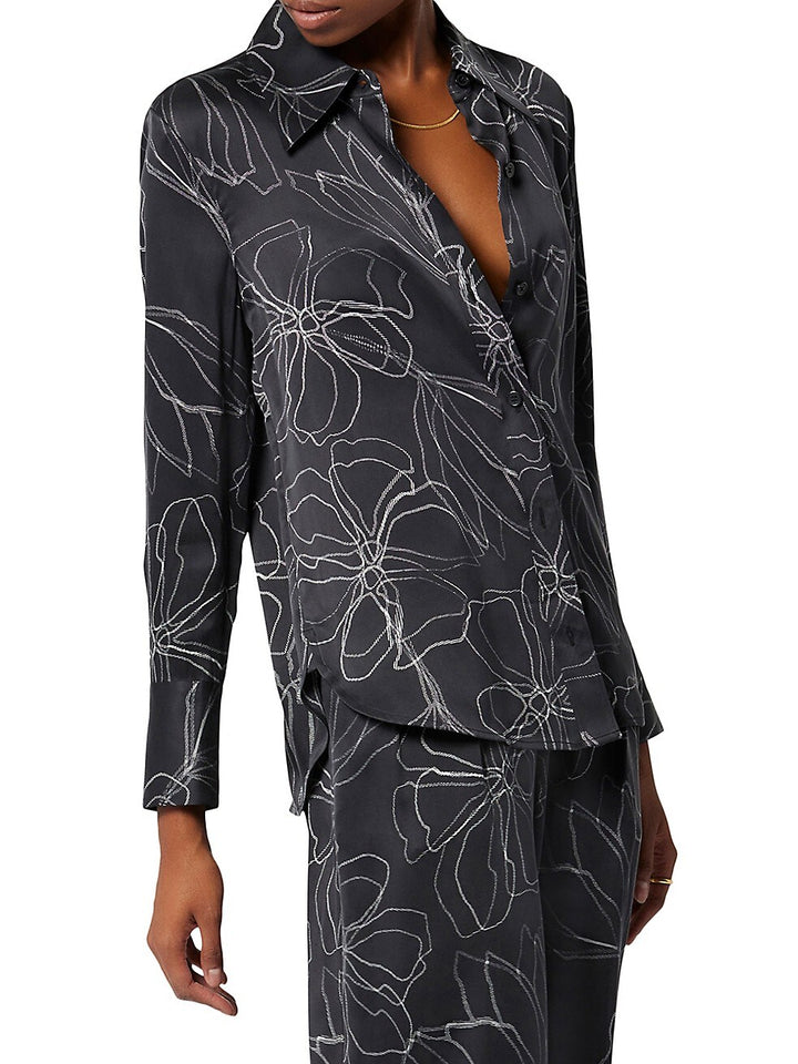 Equipment Leona Silk Satin Shirt