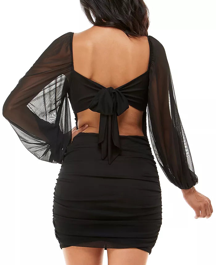 B Darlin Ruched Bodycon Dress DGFOutlet B Darlin Ruched Bodycon Dress DGFOutlet