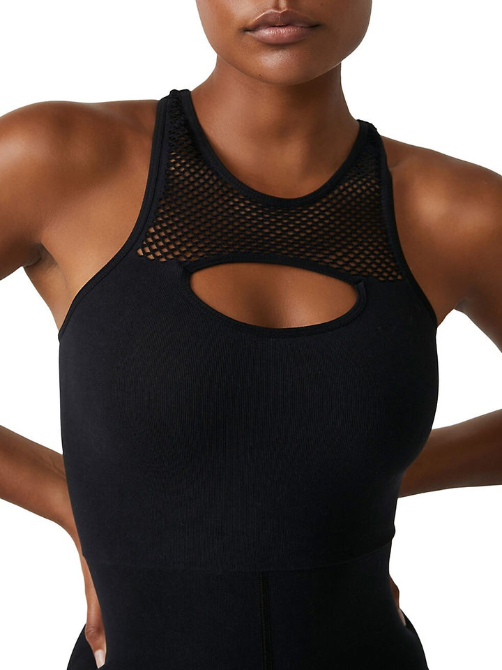 FP Movement Free Style Mesh Cutout Jumpsuit
