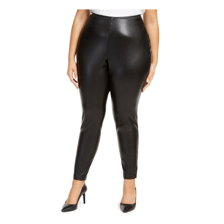 VINCE CAMUTO Plus Size Faux-Leather Leggings