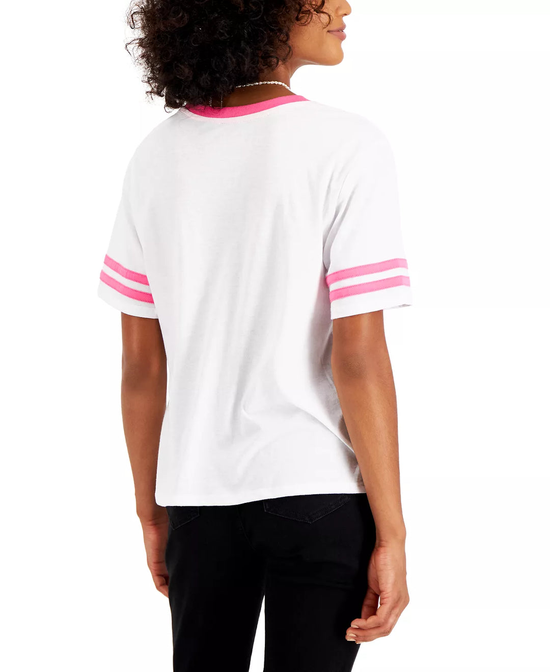 Love Tribe Juniors' Barbie Silhouette T-Shirt