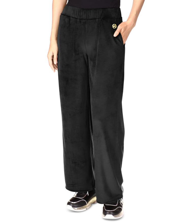 MICHAEL MICHAEL KORS Velour Straight-Leg Pants