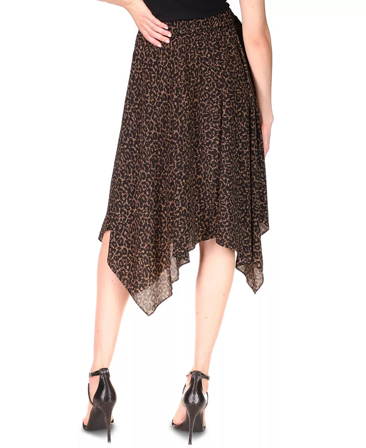MICHAEL KORS Cheetah-Print Pull-On Skirt
