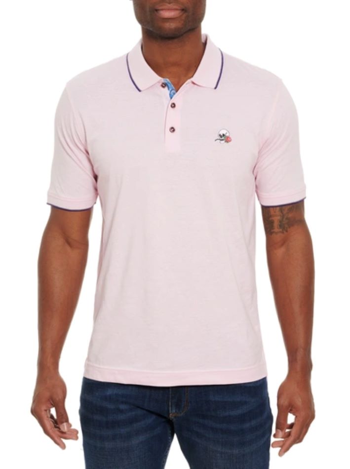 Robert Graham MEN Rossi Short Sleeve Knit Polo Shirt