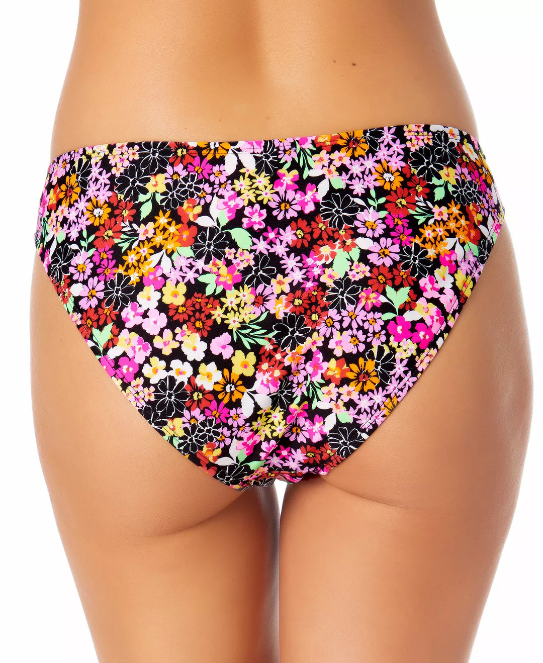 California Waves Juniors' Printed Hipster Bikini Bottom