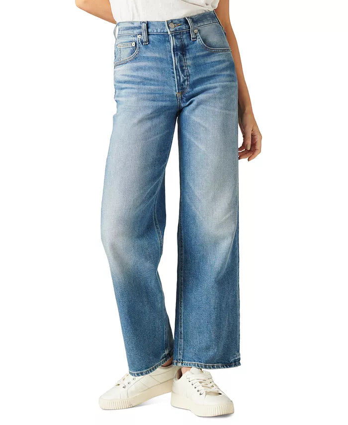 Lucky Brand High-Rise Wide-Leg Jeans