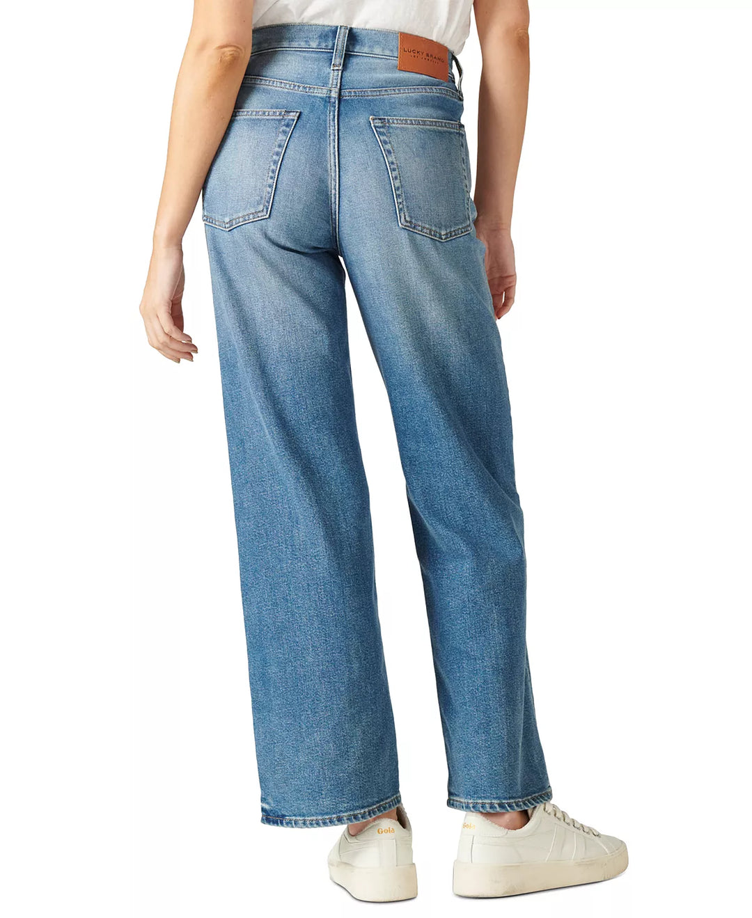 Lucky Brand High-Rise Wide-Leg Jeans
