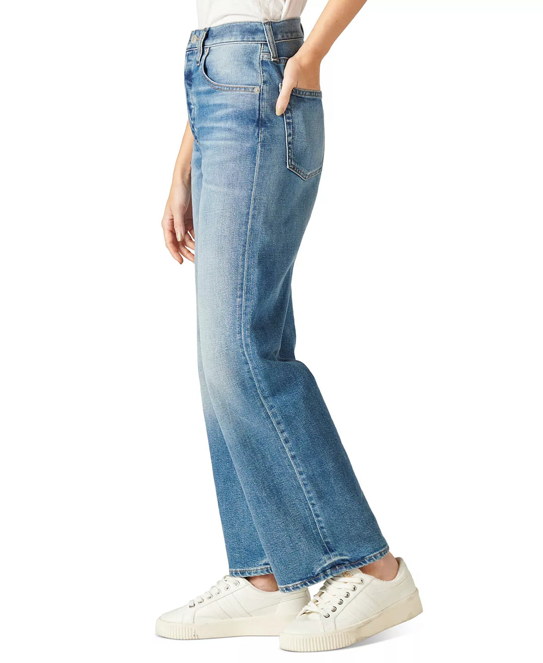 Lucky Brand High-Rise Wide-Leg Jeans