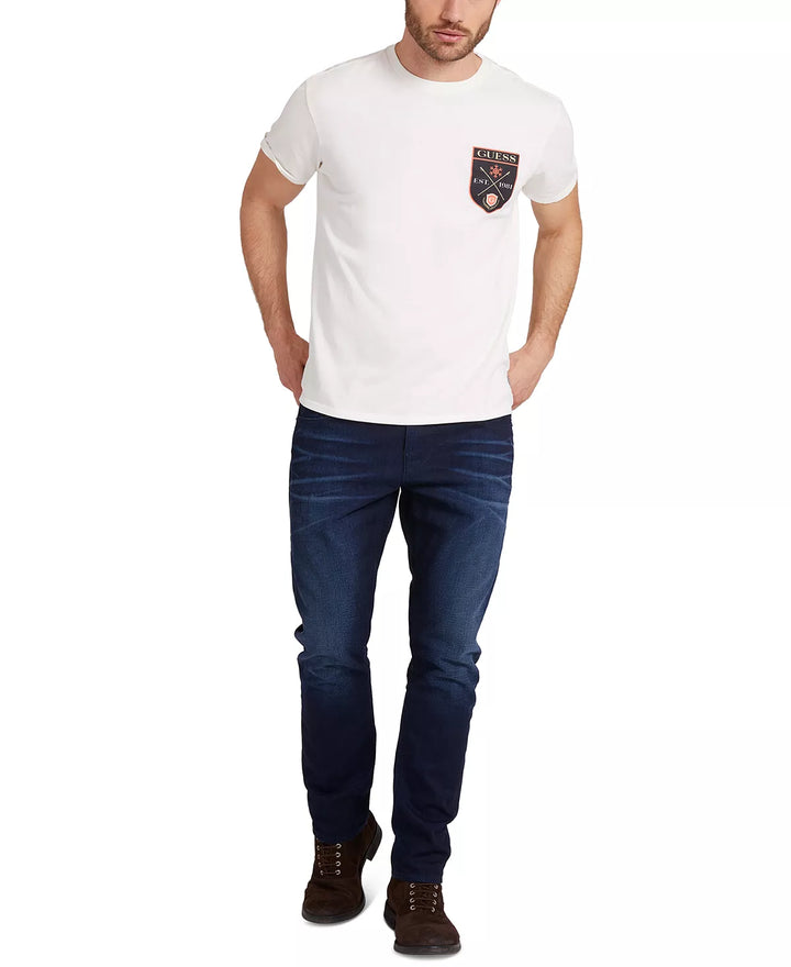 GUESS Men's Ski Logo T-Shirt