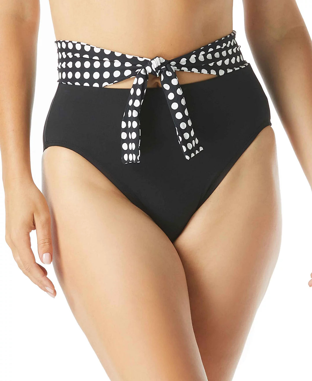 Coco Reef Lure Tie High-Waist Bikini Bottoms