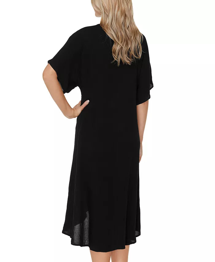 Raisins Juniors' Solid Paradise Cover-Up Dress