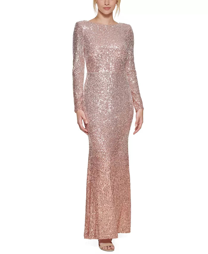 Eliza J Sequin Gown