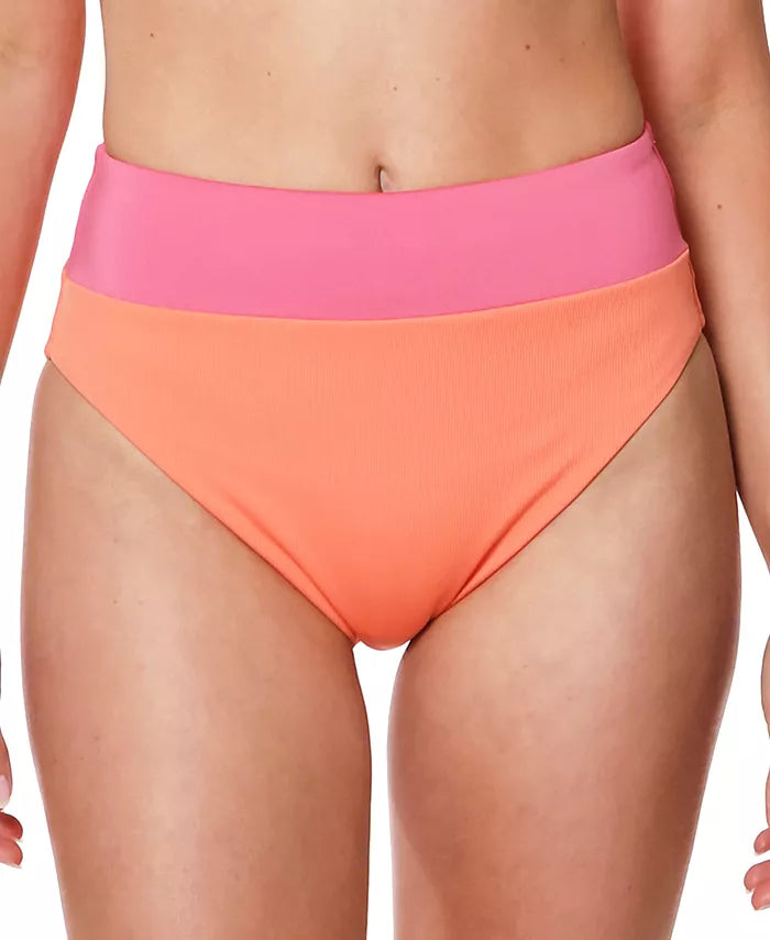 Sanctuary Block Party High-Waist Swim Bottoms