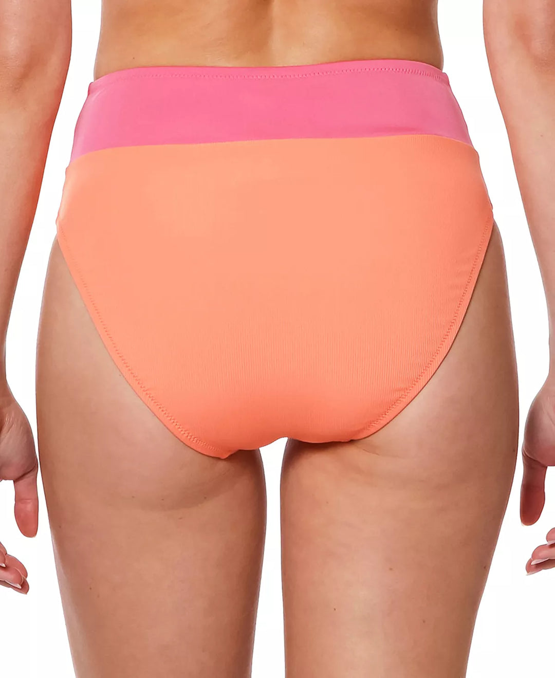 Sanctuary Block Party High-Waist Swim Bottoms