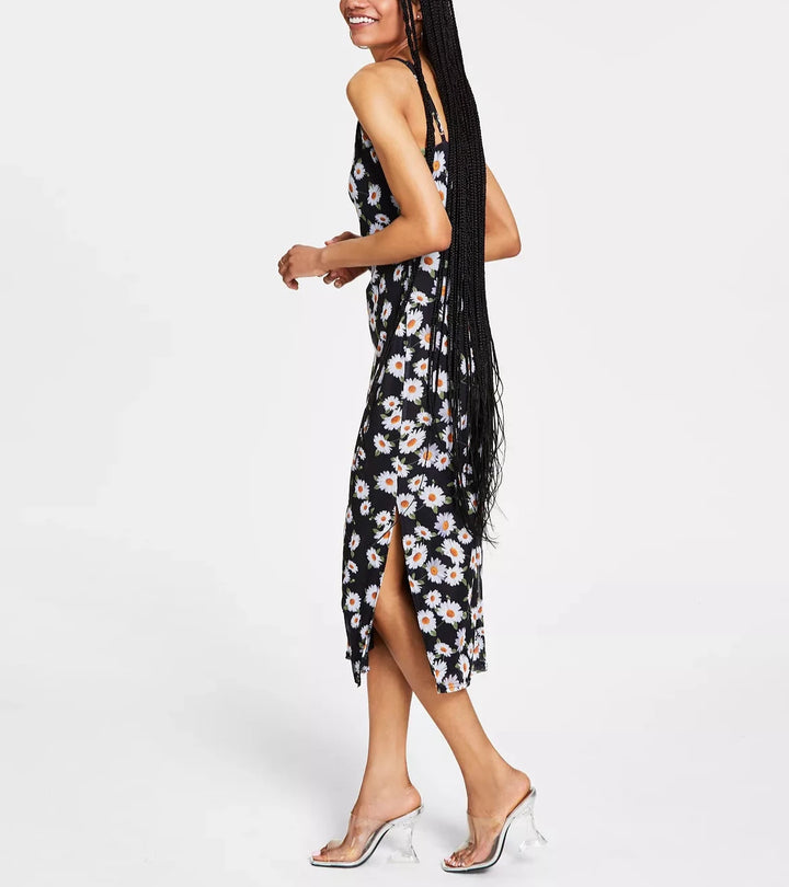 Bar III Printed Sleeveless Midi Dress