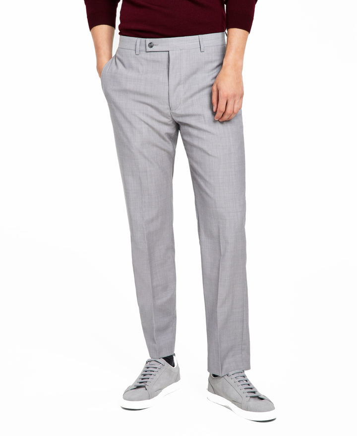 Calvin Klein Men's Slim-Fit Wool tretch Suit Pants