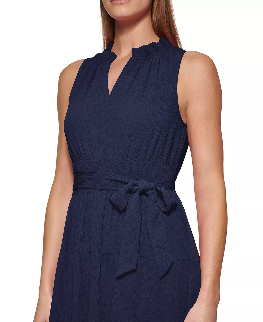 DKNY Tiered Midi Dress
