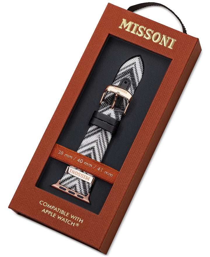 Missoni Zigzag Multicolor Leather Strap for Apple Watch®