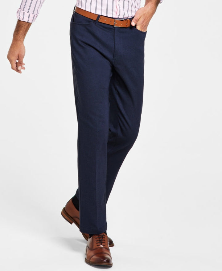 Tommy Hilfiger Men's Th Flex Modern Fit Four-Pocket Twill Pants